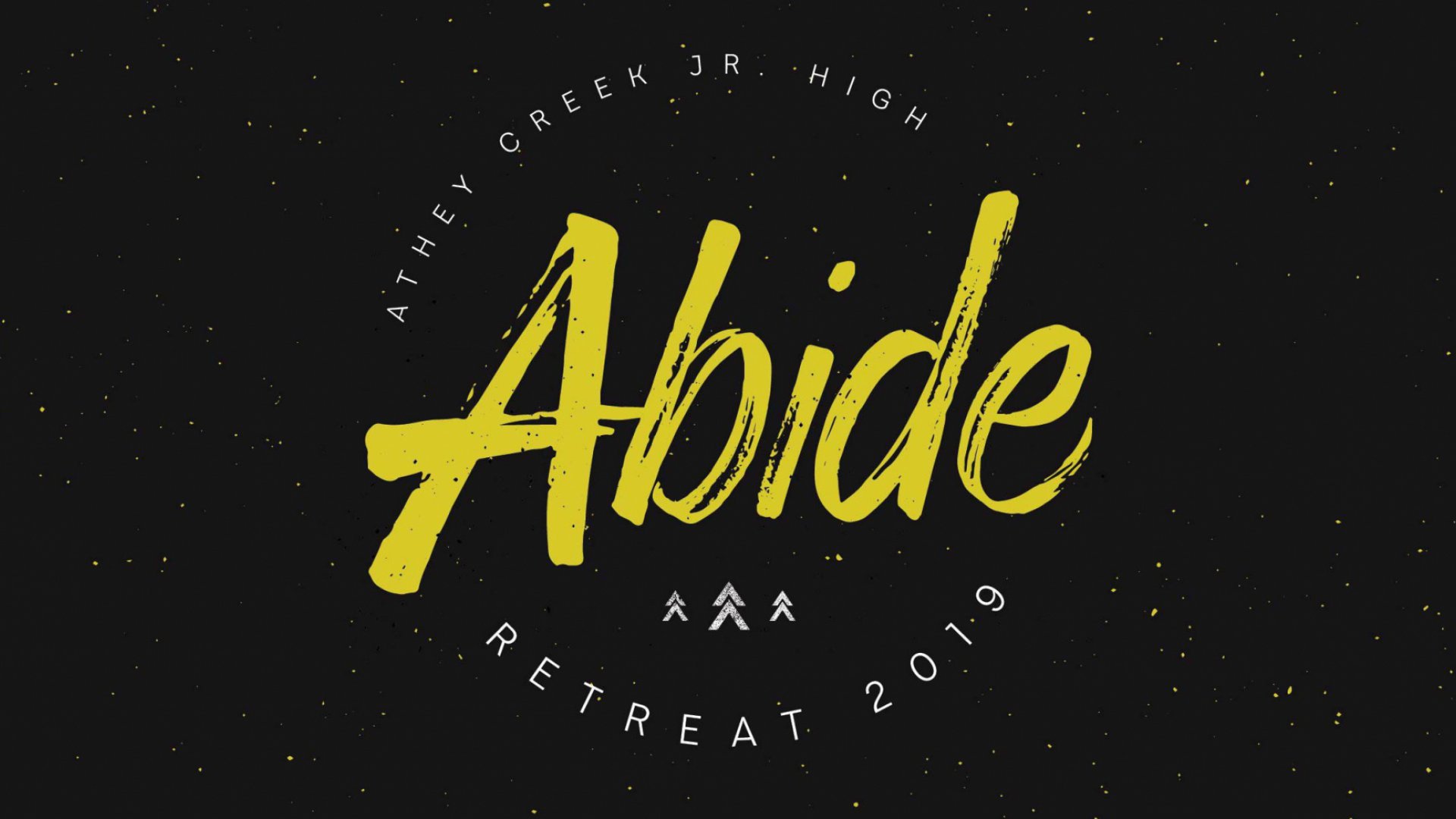 Poster for Abide Retreat