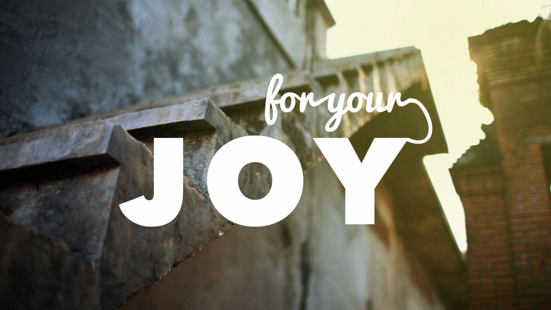 Teaching artwork for For Your Joy