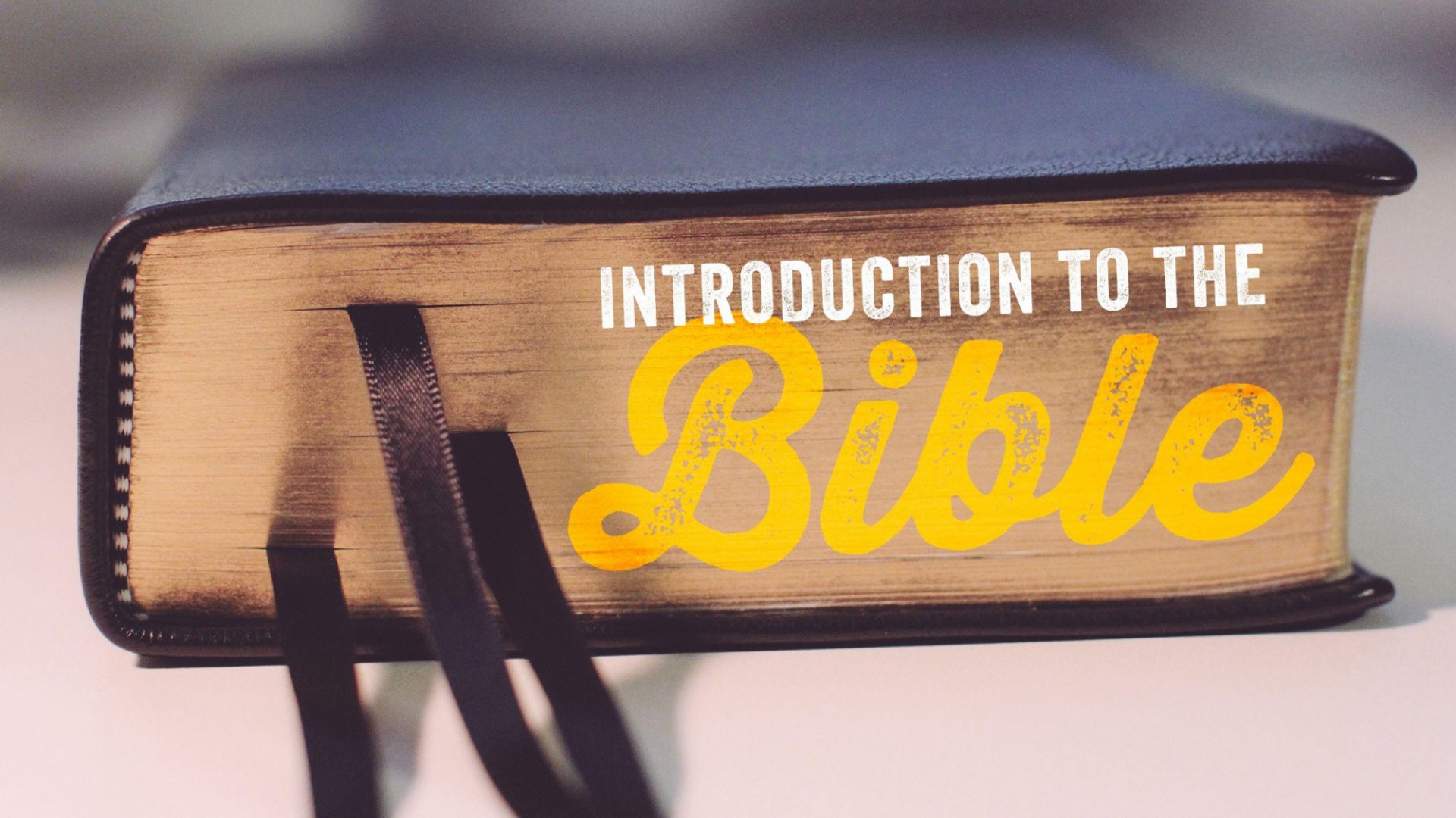 Teaching artwork for Introduction to the Bible