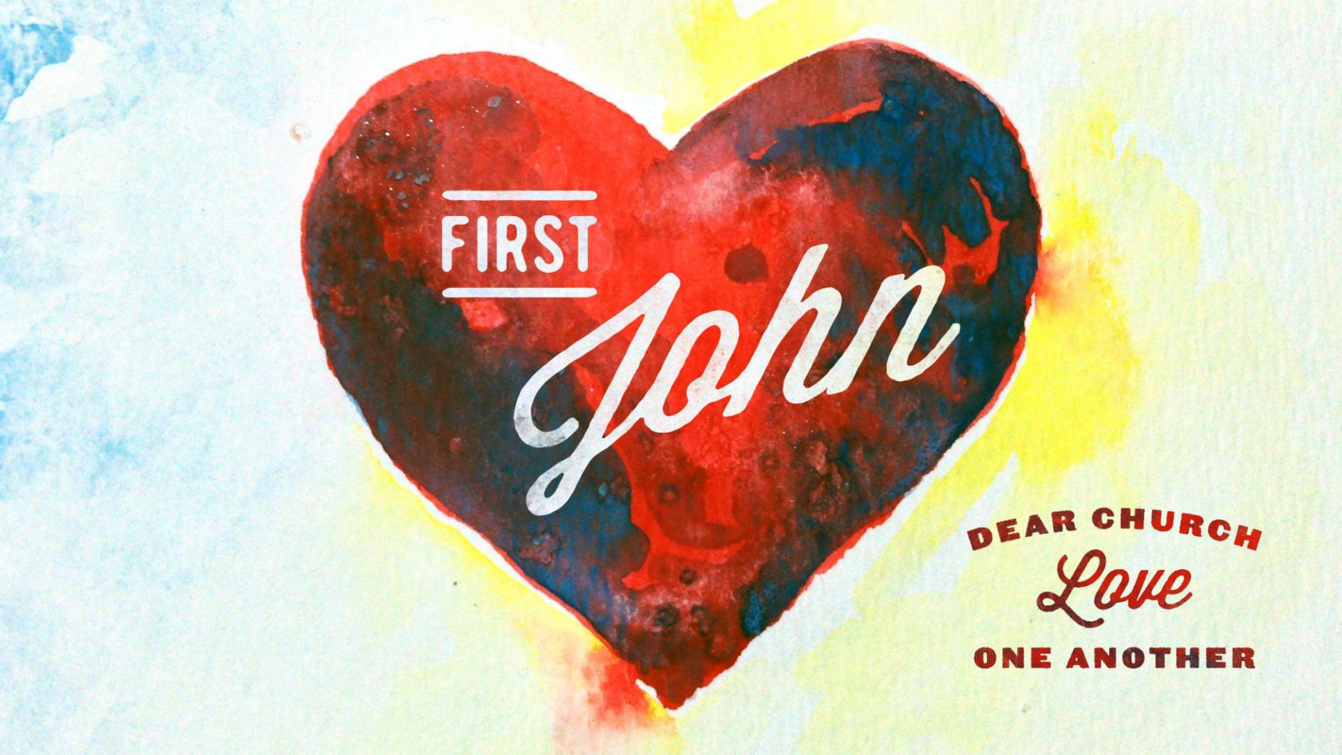 Teaching artwork for 1 John