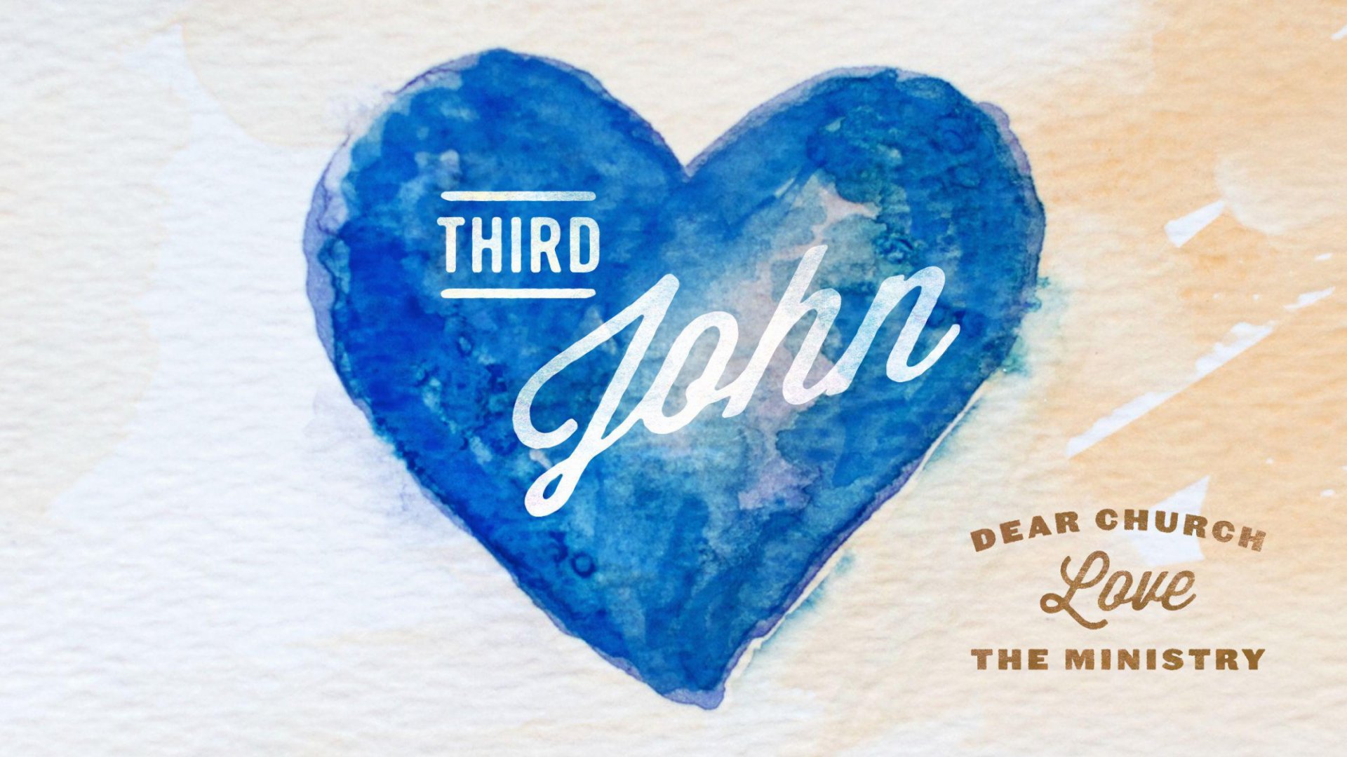 Teaching artwork for 3 John