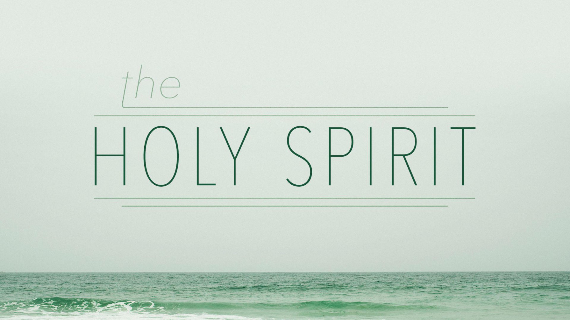Teaching artwork for The Holy Spirit