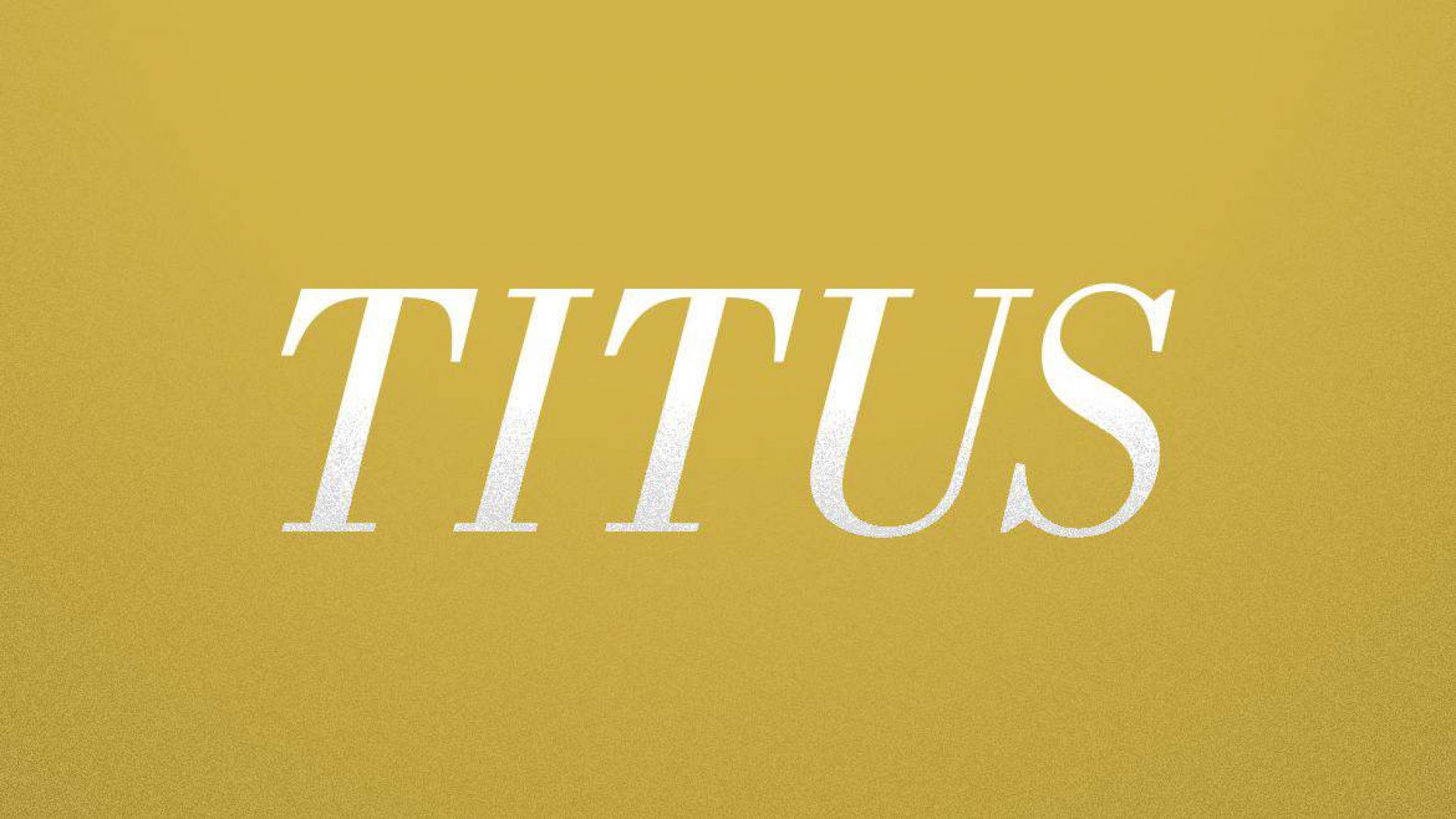 Teaching artwork for Titus