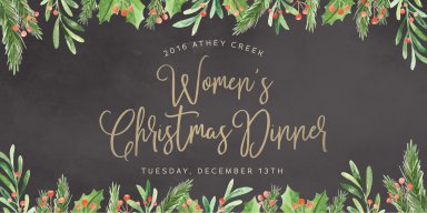 Teaching artwork for Guest Speaker Stephanie Fast | Ladies' Christmas Dinner 2016